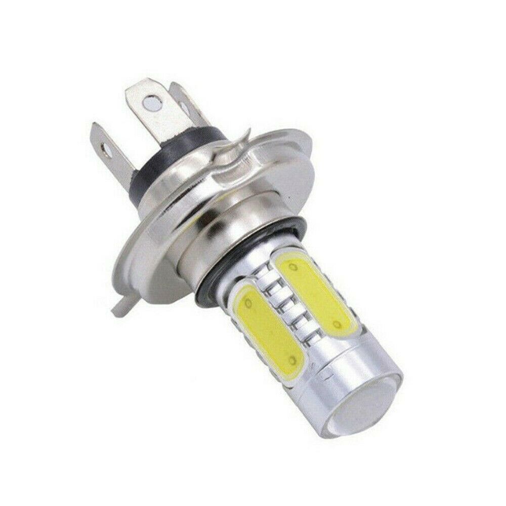 1 X H4 LED 6000K LOW/HIGH 400Lm/600Lm COB 7.5W LED Easy Install 1PC