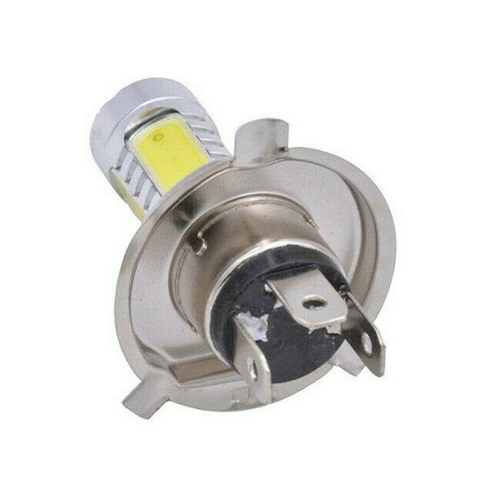 1 X H4 LED 6000K LOW/HIGH 400Lm/600Lm COB 7.5W LED Easy Install 1PC