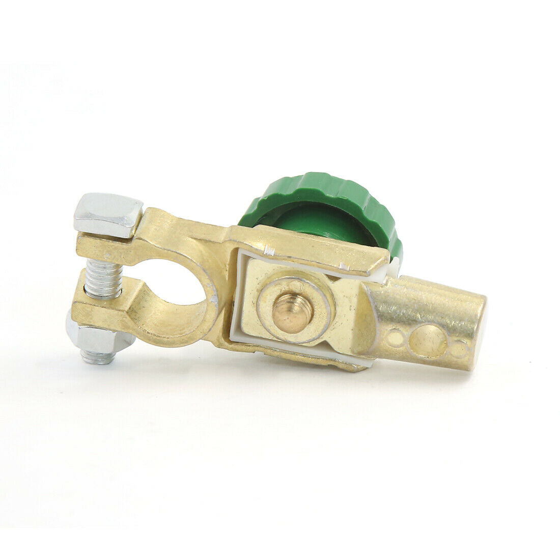 Battery Isolator Green Dial Battery Cut Off Isolate Battery Power Terminal 1pc