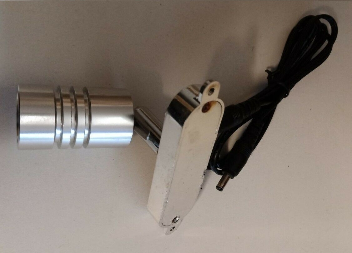 12v Warm White 2w led map reading light for caravan bedside light, rotatable 1pc