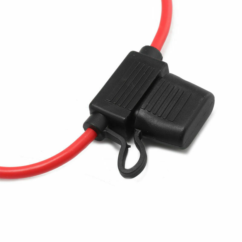In Line Mini Blade Fuse Holder ,With Dust Cap, Ideal for bike, boat, 4wd, RVs
