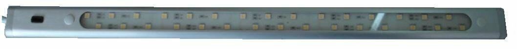 12V DC WARM WHITE 500MM THIN 7MM ALUMINUM STRIP LIGHT WITH IR ON/OFF SWITCH