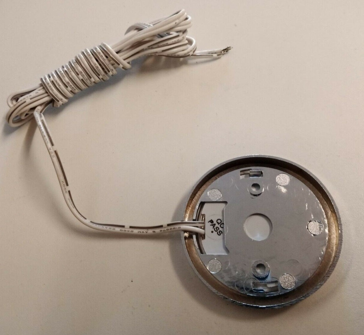 12v Cool White 57mm Surface Mount Thin Round Lamp For Caravan Camper Trailer 4wd