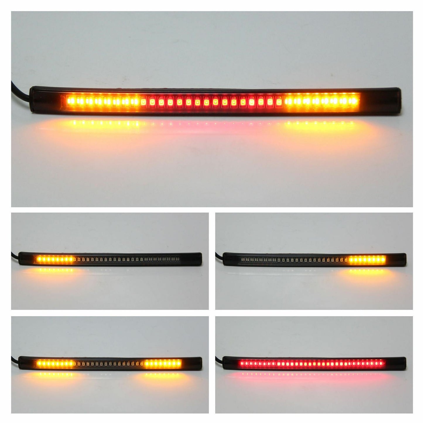 12V COMBO ADHESIVE LED STRIP INDICATOR / STOP / TAIL / INDICATOR 205mm x 13mm