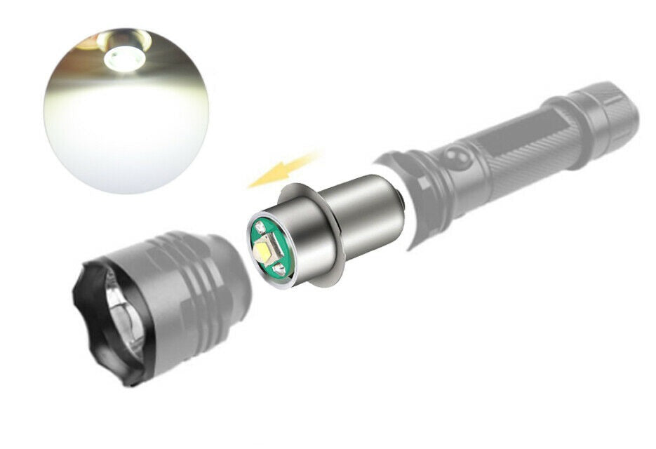 MAGLITE DOLPHIN TORCH LED P13.5 5W LED GLOBE PLUG AND PLAY (NON POLARITY 6-24V)