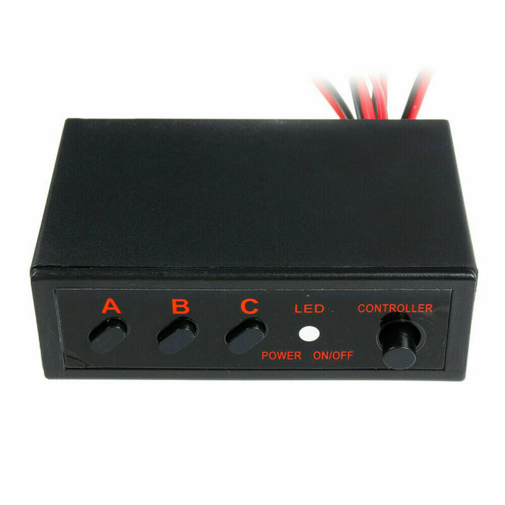 12v LED Strobe controller 3 Modes of strobe with on/off switch with 2 outputs
