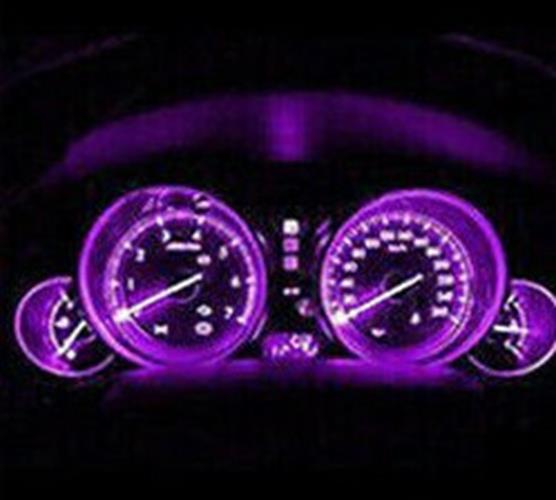 2PCS 12V PINK / PURPLE T10 5 SMD LED GLOBES 88 LUMENS GREAT FOR PARKERS DASH