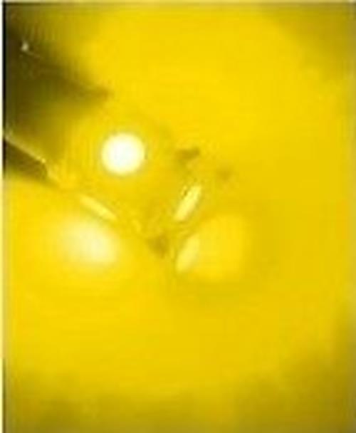 2PCS 12V YELLOW T10 5 SMD LED GLOBES 88 LUMENS GREAT FOR PARKERS DASH