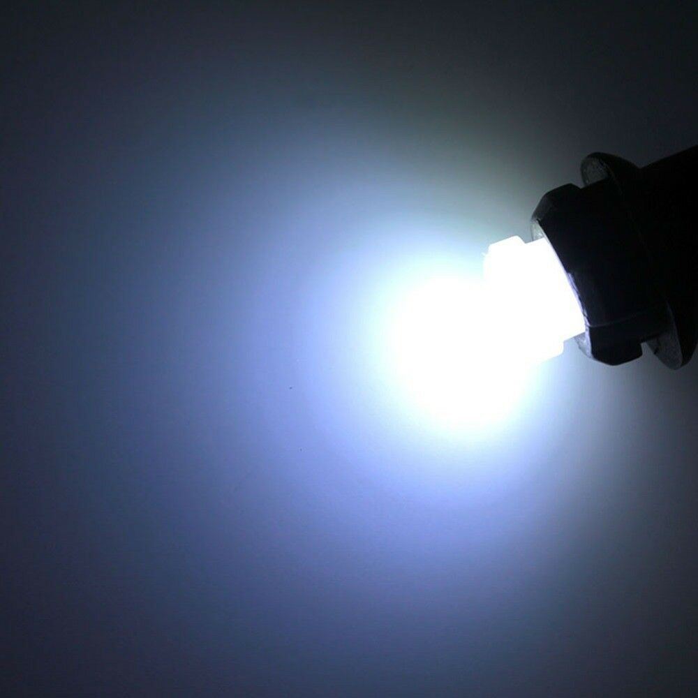 2PCS COOL WHITE 12V T10 COB 180 DEGREE SPREAD 100LM BEST T10 COB LED FOR DASH