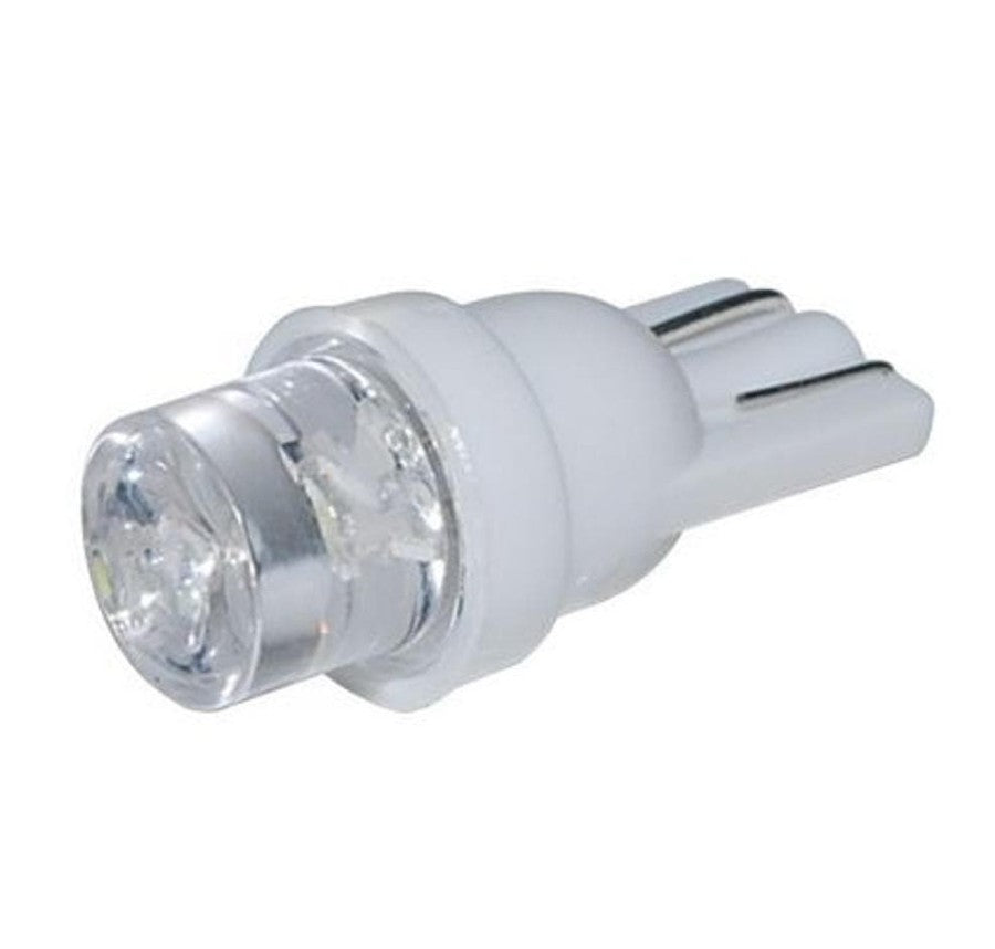 10 X COOL WHITE T10 INVERTED HEAD LED GLOBE DASH PARK LIGHT LED REPLACEMENT