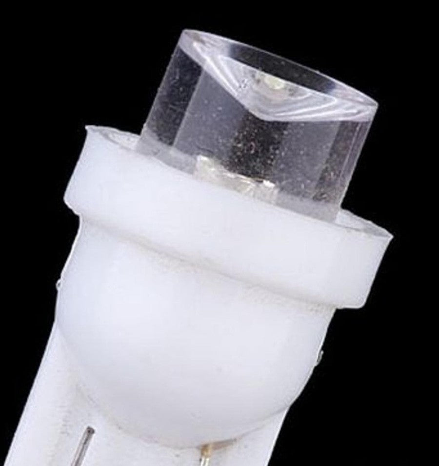 10 X COOL WHITE T10 INVERTED HEAD LED GLOBE DASH PARK LIGHT LED REPLACEMENT