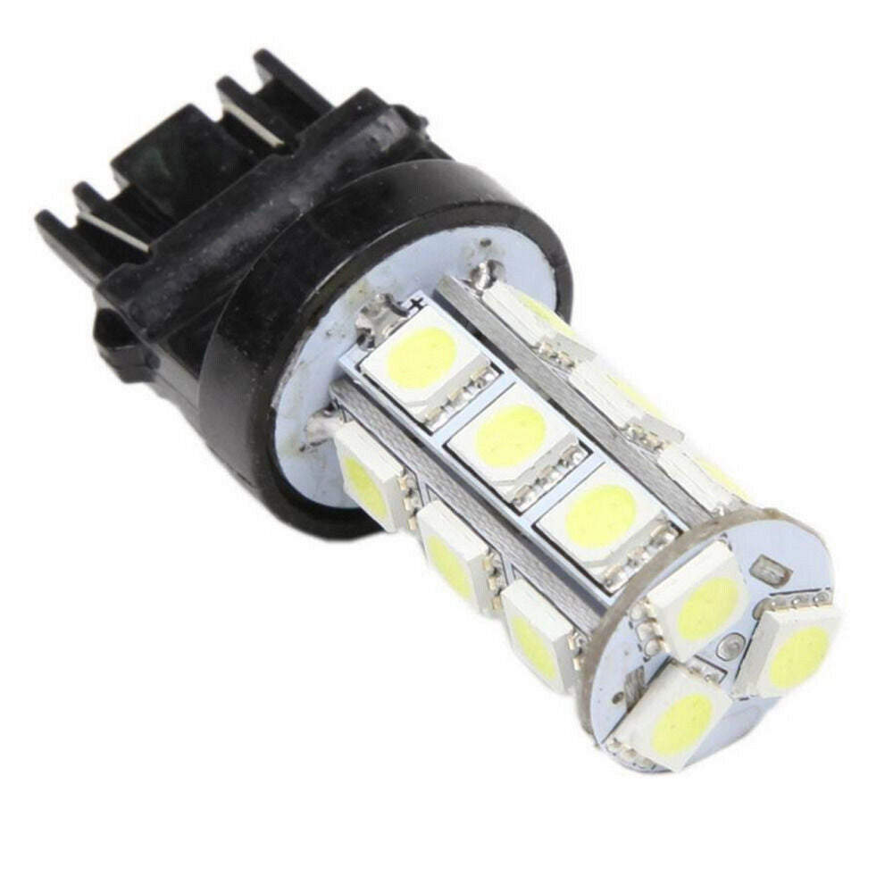 2 x 12V T20 BLUE LED 7443 7440 LIGHT GLOBE 18 SMD 5050 100/180LM
