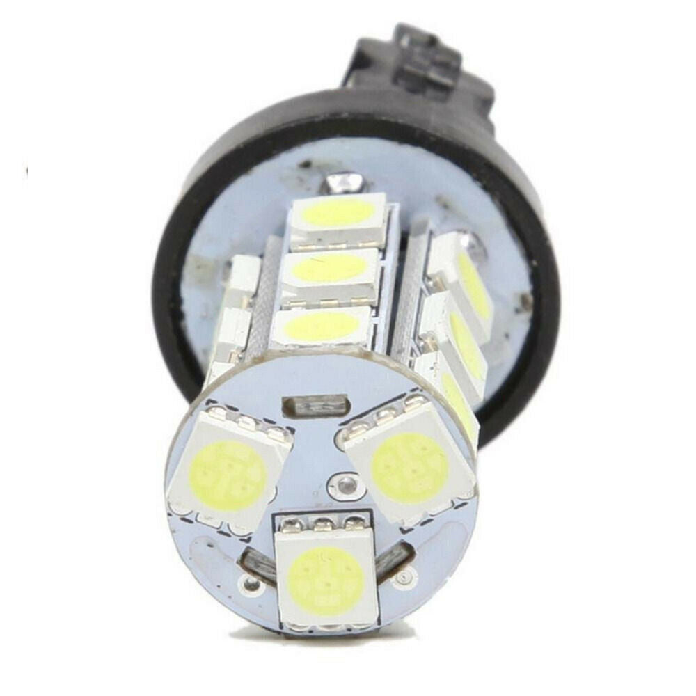 2 x 12V T20 RED LED 7443 7440 LIGHT GLOBE 18 SMD 5050 100/180LM