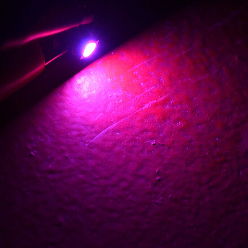 10 x T4.2 Neo Pink Purple 10mm 3030smd 12v Dash illumination LEDs (10pcs)
