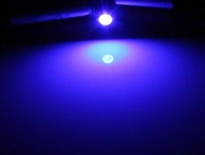2PCS 12V BLUE NEO T4 LED FOR DASH LIGHTING 120 DEGREE SPREAD OF LIGHT