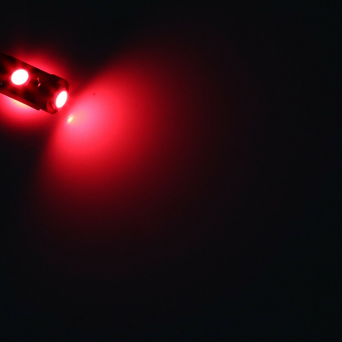 10 X T5 3smd Super Bright Red Leds With 3528smd Style Red For Dash Etc 10pcs