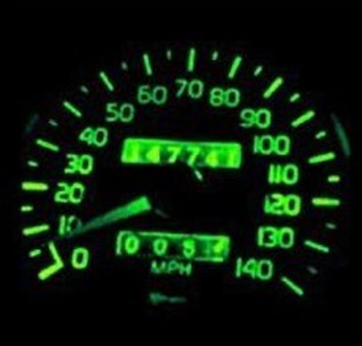 2PCS 12V GREEN T5 LED FOR DASH LIGHTING WIDE SPREAD 5050SMD GREEN T5 LEDS