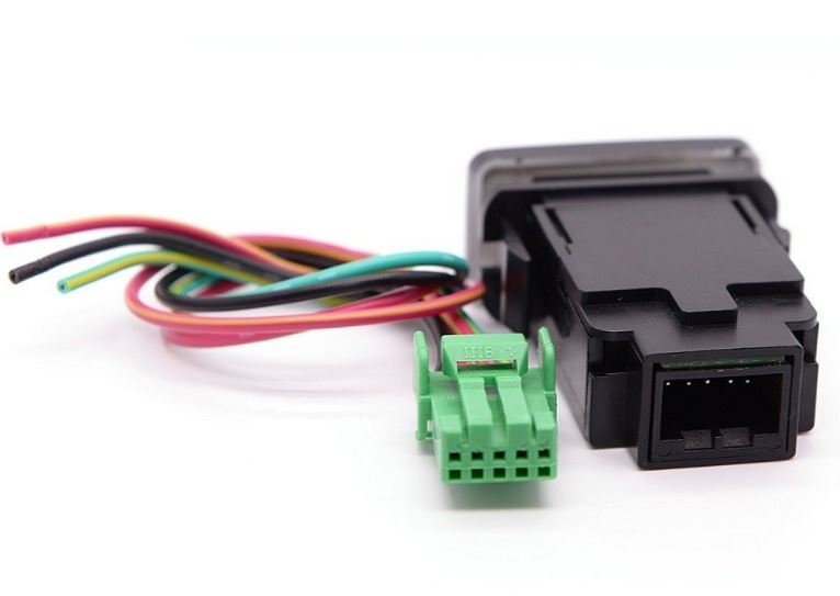 Push switch WORK LIGHTS For Toyota Hilux Prado Landcruiser LED GREEN