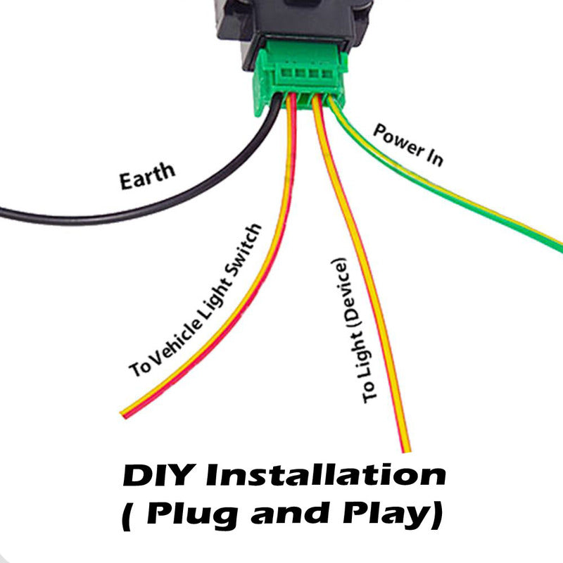 Push switch WORK LIGHTS For Toyota Hilux Prado Landcruiser LED GREEN
