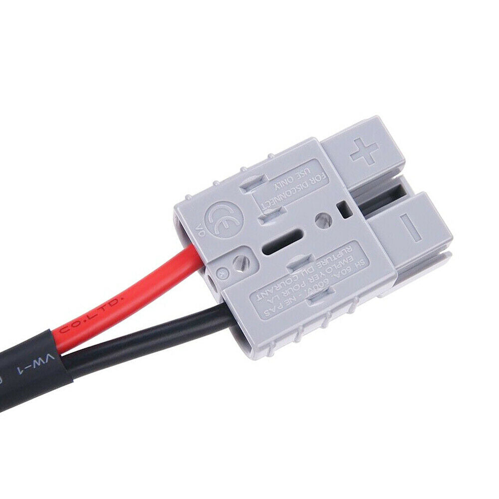 30cm 50 Amp Anderson Plug Style Connector Y Adaptor Splitter Cable 50Amp