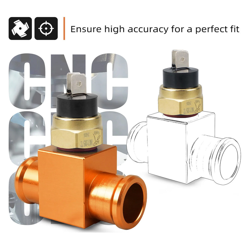 Orange Temperature Switch Radiator Fan Thermostat for Beta Yamha Honda Suzuki