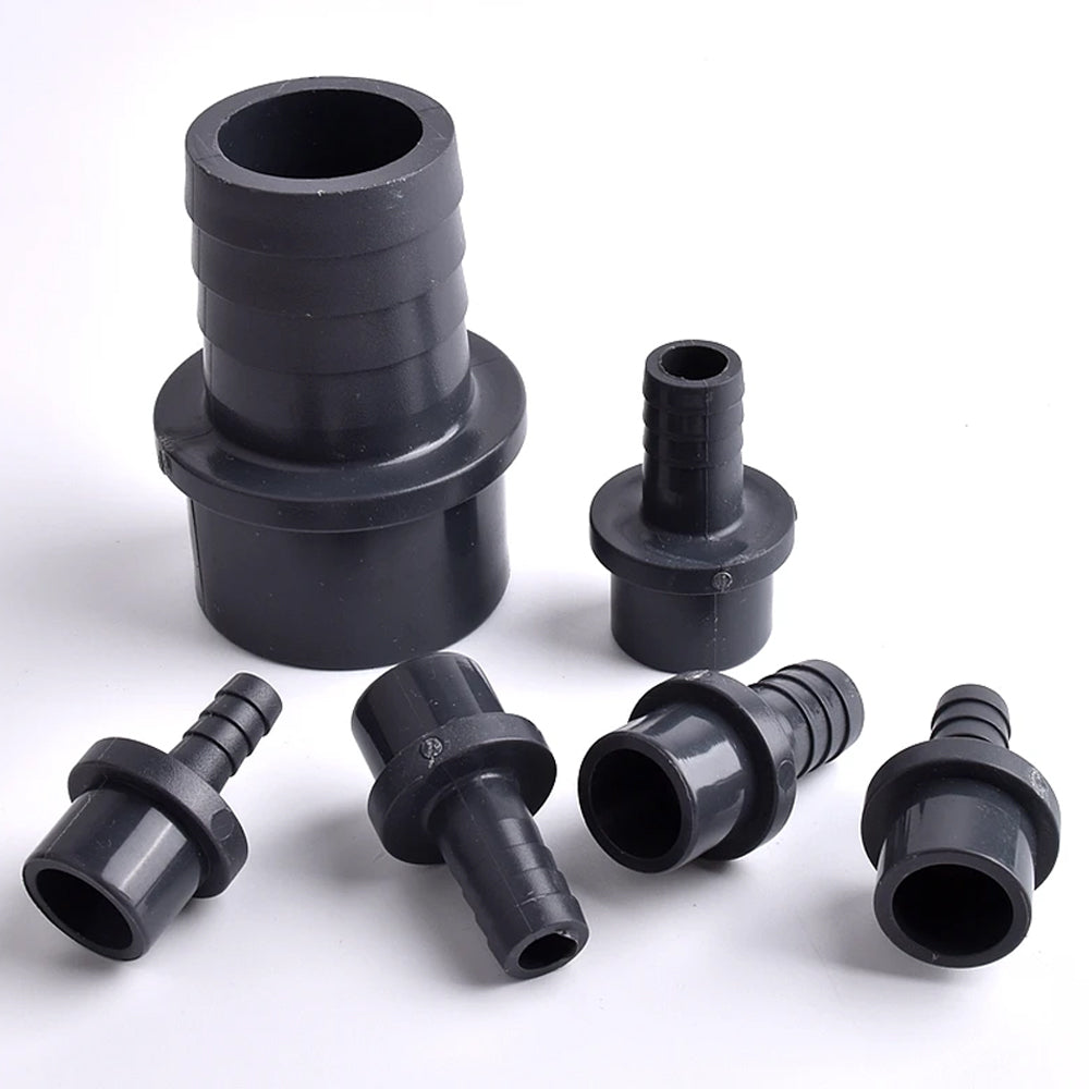 5 x OD50-40mm Pagoda Connector UPVC Hose Barb Fitting Water Pipe Joint Adapter
