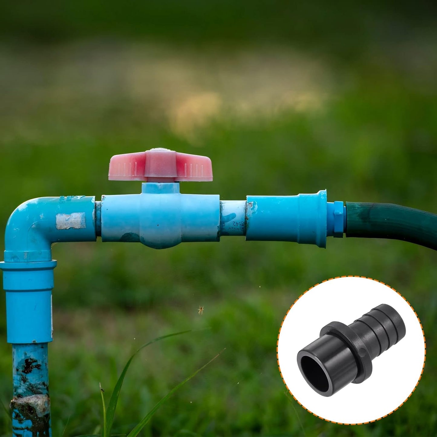 5 x OD32-30mm Pagoda Connector UPVC Hose Barb Fitting Water Pipe Joint Adapter