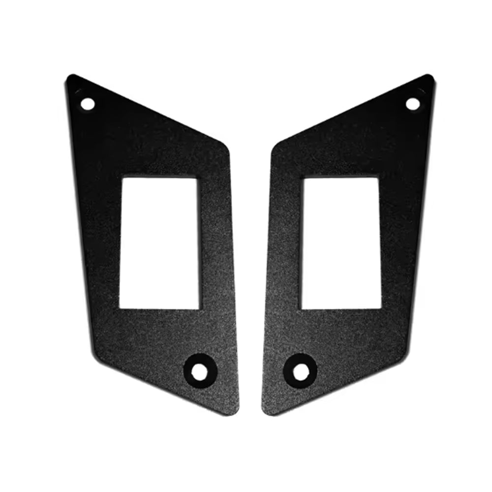 Pair Single Rocker Switch Panel Holder Alloy Frame 37x21mm Carling ARB Switch