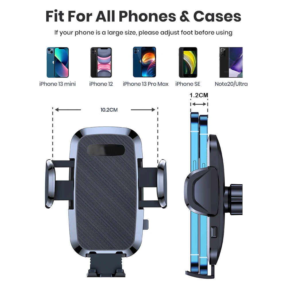 Universal Car Bracket Mobile Phone Holder Air Vent Clip Mount Cell Phone Stand