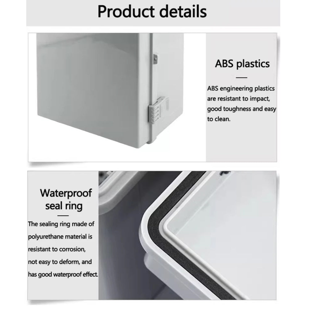 Waterproof Outdoor Electrical Box 210x130x110mm Plastic Enclosure Junction Box