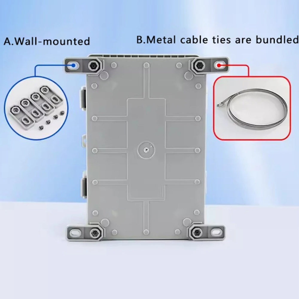 Waterproof Outdoor Electrical Box 260x160x130mm Plastic Enclosure Junction Box
