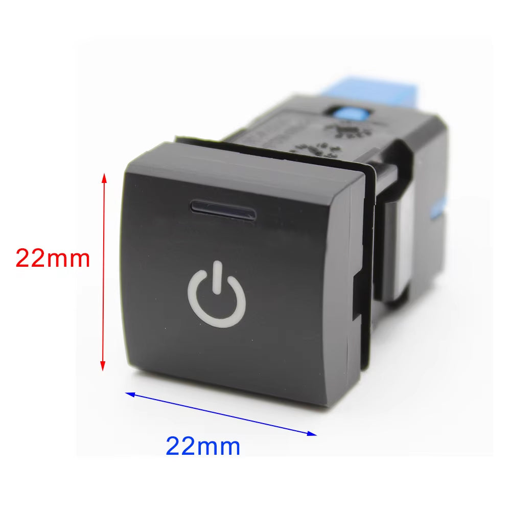 1 x Camera View Push Button Switch for Toyota Camry 2018 Rav4 2020 Prado 150