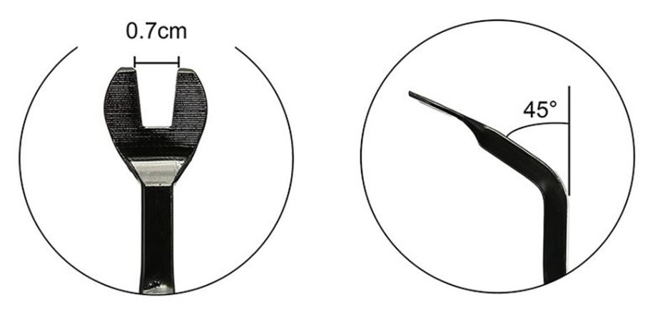Automotive Door Clip Panel Trim Removal Tools Kit Disassembly Interior Kit (5pc)