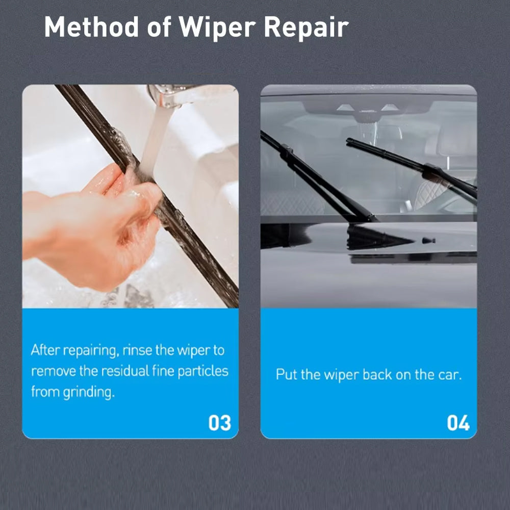 Car Windshield Wiper Blade Refurbish Restorer Car Windshield Scratch Repair Tool