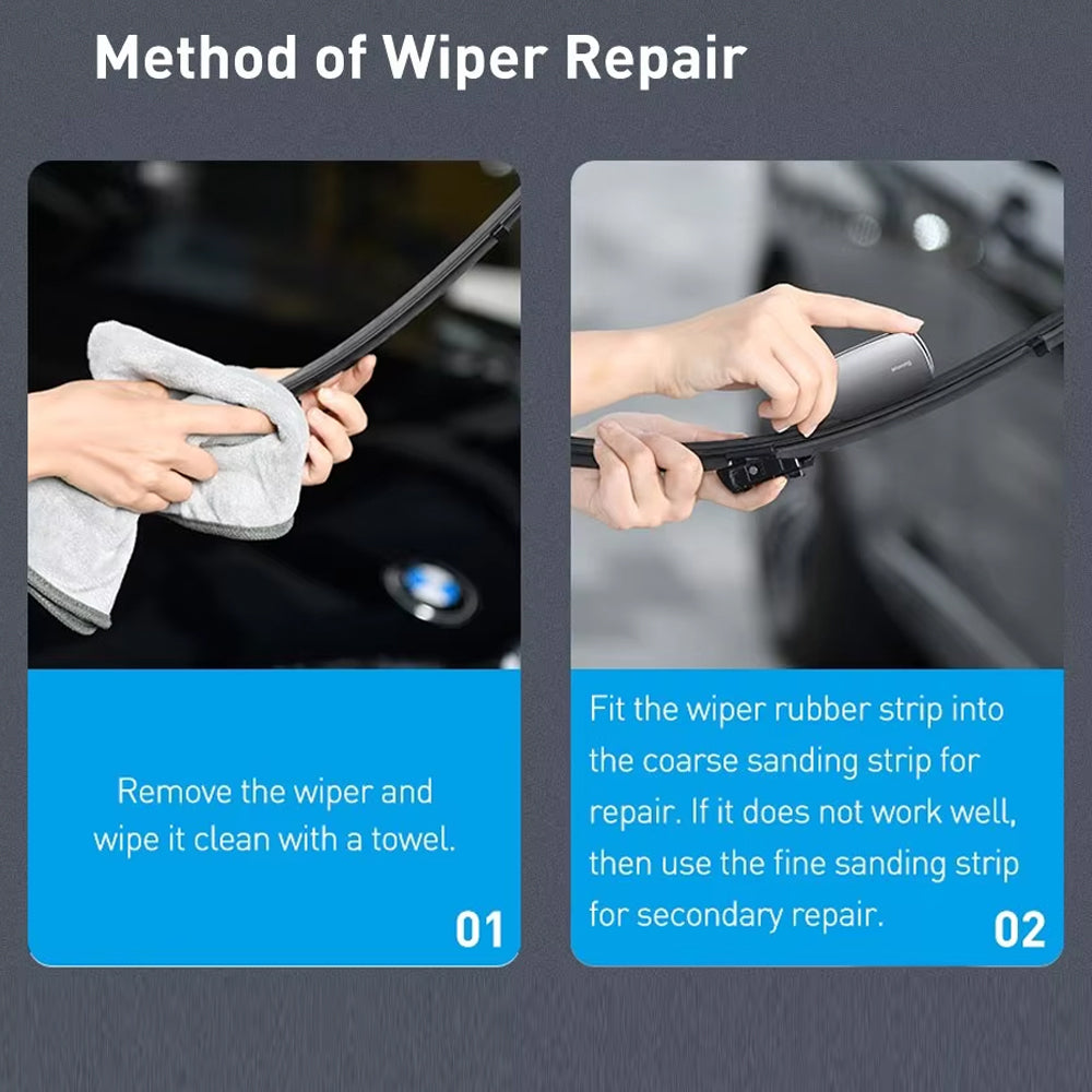 Car Windshield Wiper Blade Refurbish Restorer Car Windshield Scratch Repair Tool