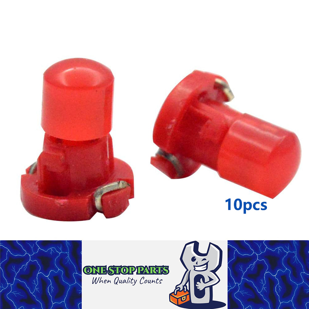 10 x 12v Red T4.2 Neo 10mm Base Gel COB offers even spread (10pcs)