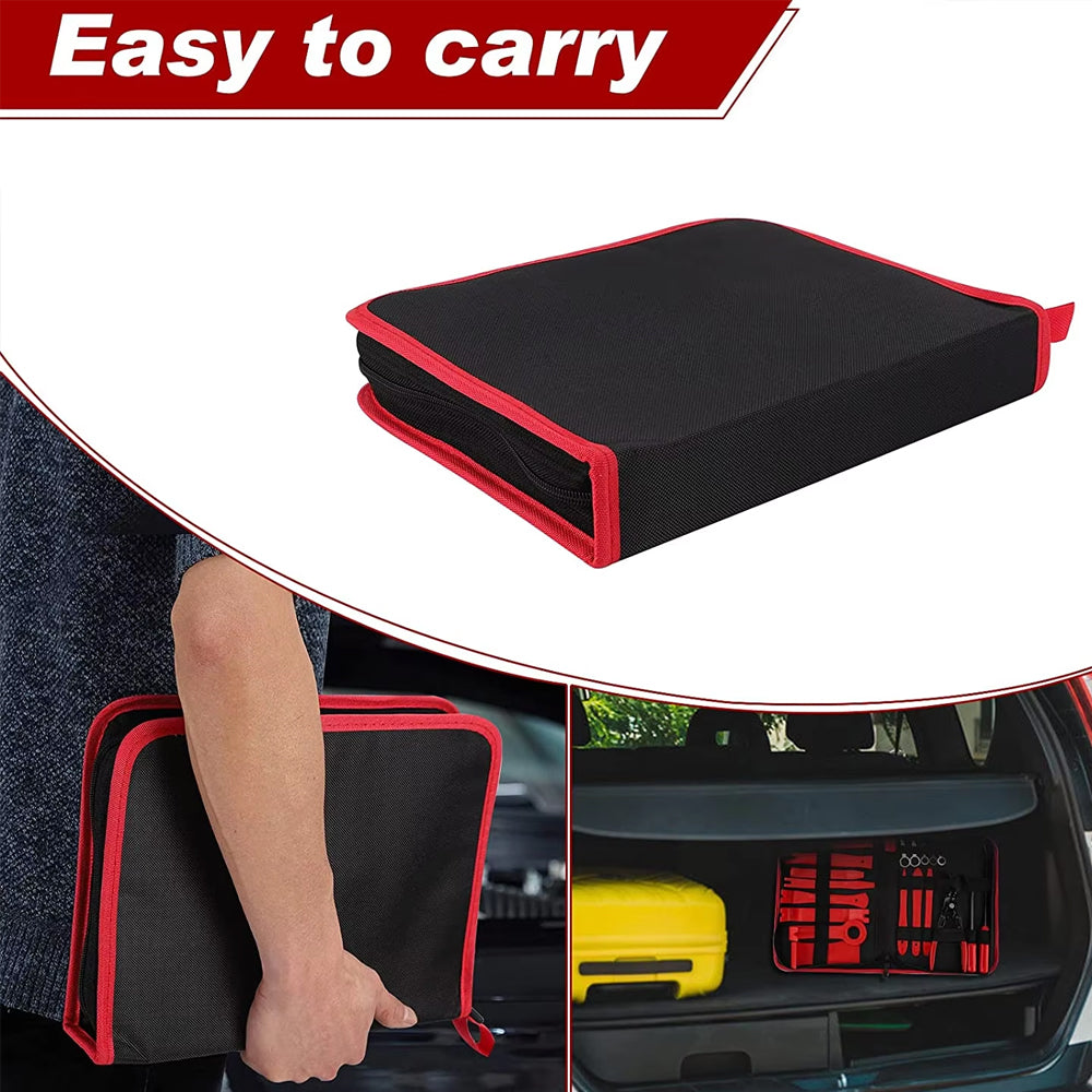 Red Hand Tool Set Pry Disassembly Tool Interior Door Clip Panel Trim Dashboard
