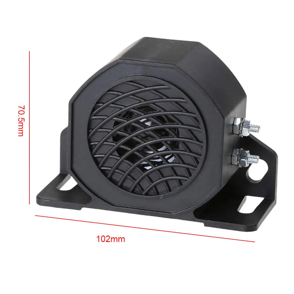 12V 24V 107dB Backup Alarm Siren Beeper Buzzer Horn Warning Car Reversing Alarm