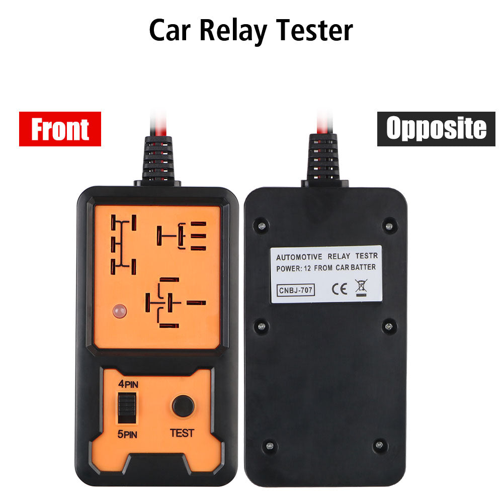 12v 4 and 5 Pin Relay Tester with LED Indicator to Confirm Good or Bad Relay