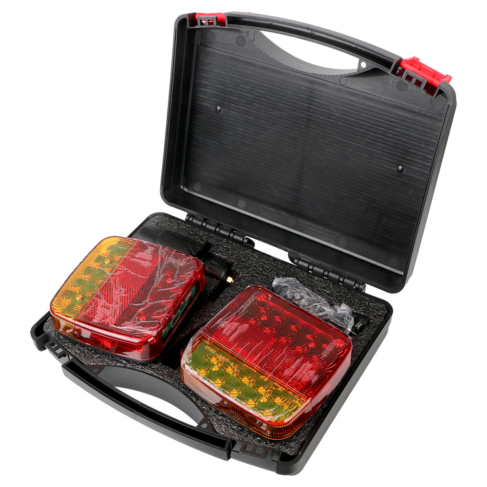 Wireless Trailer Light Kit for Boat Tow Truck Magnetic Light Wireless Trailer