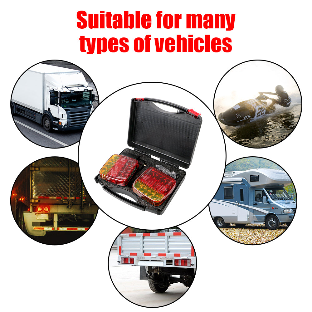 Trailer Light Magnetic Wireless Kit for Boat Tow Truck Magnetic Light Wireless
