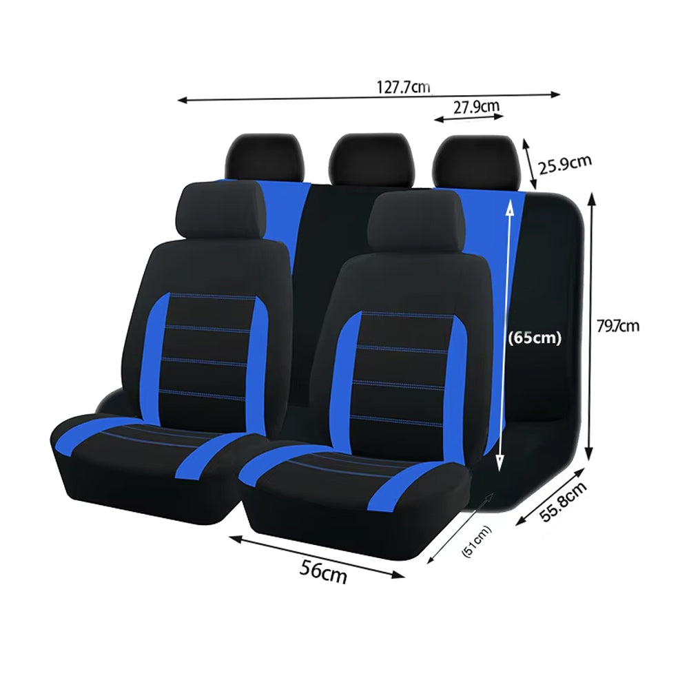 2 Seats Pink Car Seat Covers Universal Size Fit For Most Car SUV Truck Van