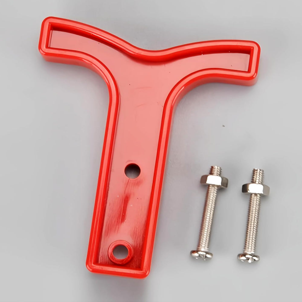 5 x Red T-Shaped Handles for 120A Red Anderson Style Plugs Connectors