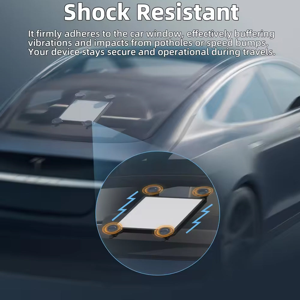 Starlink Mini Silicone Protect Case with Suction Cup Mount for Sunroof Window