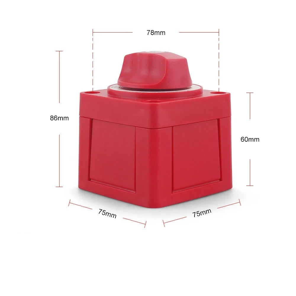 300A Dual Circuit Plus Battery Disconnect Switch 2 Position On/Off/C Car Marine