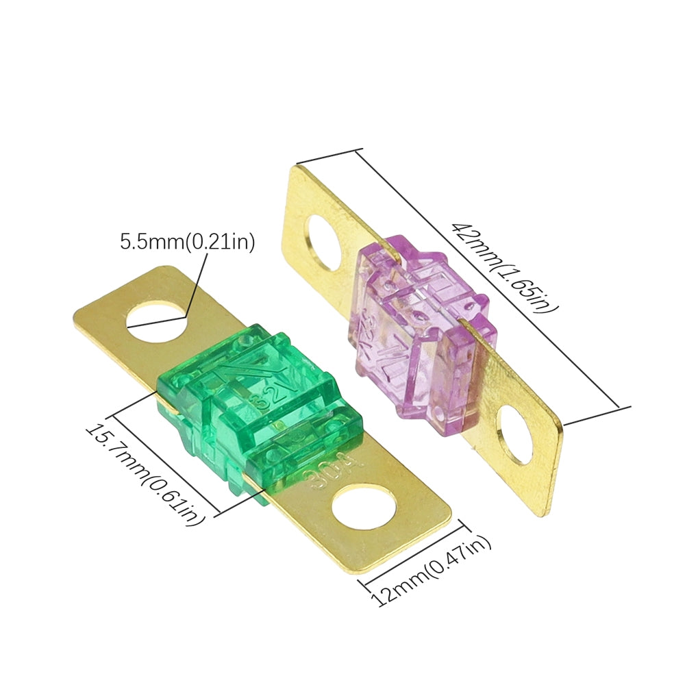 ANS Inline Fuse Holder with Bolt On 175 Amp Midi Fuse Supplied 175A Fuse Holder