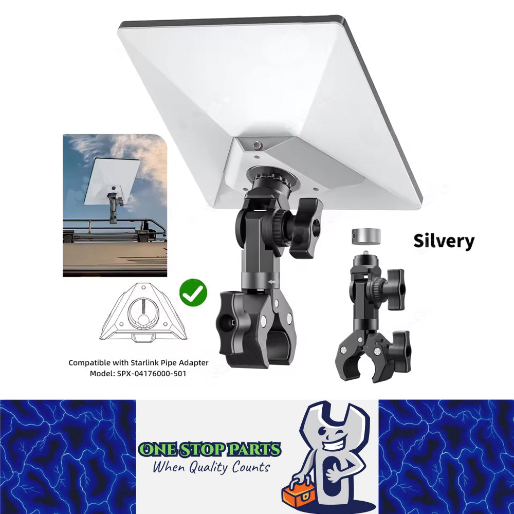 Starlink Mini Pole Mount Adapter SPX-04176000-501 for 15-43mm Pipe RV Boat Yach