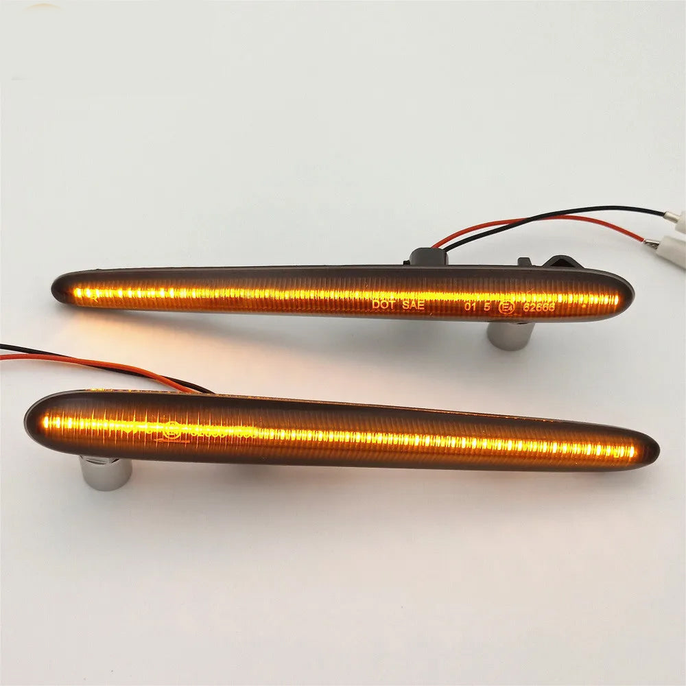2 x Dynamic LED Side Marker Lights Turn Signal Lamps for Alfa Romeo Giulietta