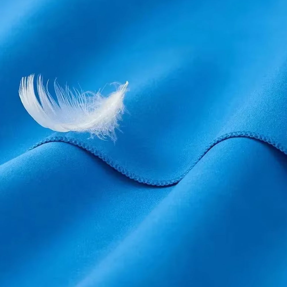 Light Blue Quick-Drying Sports Towel 40x80CM Swimming Gym Camping Beach Towel