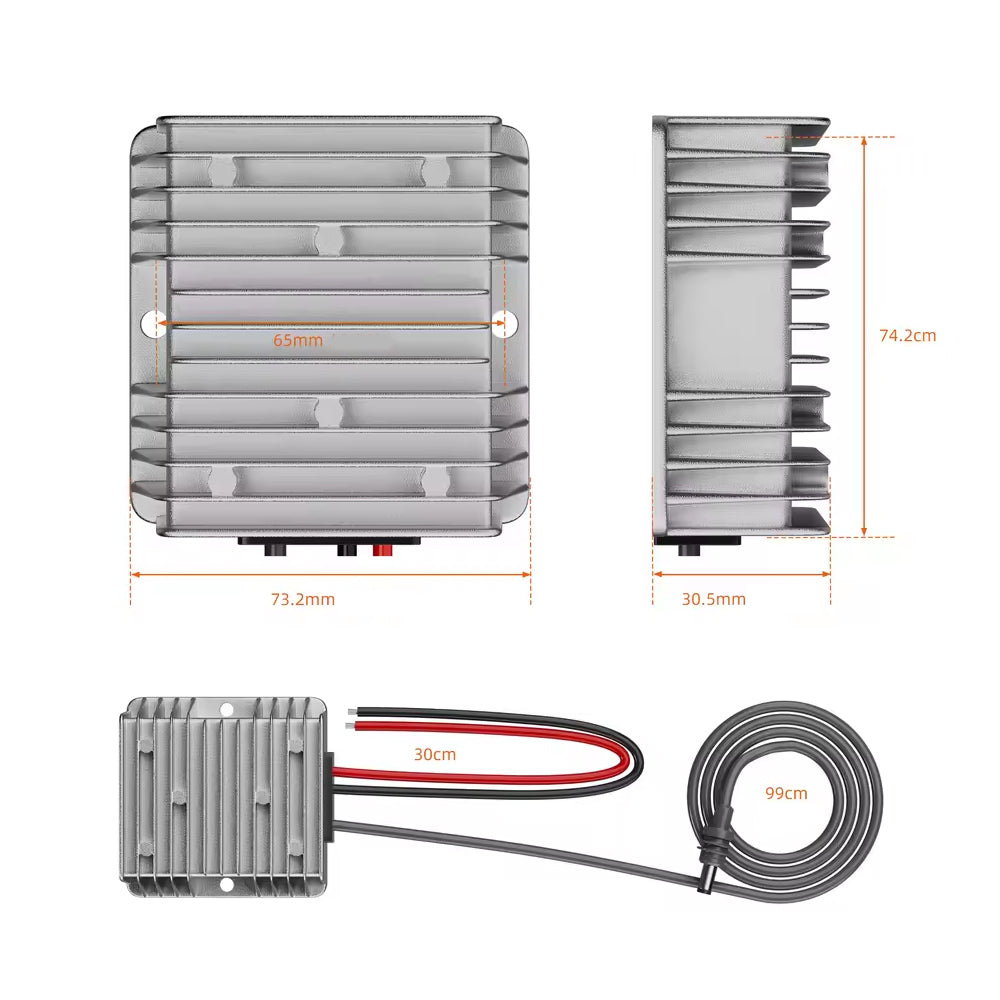 Starlink Gen 3 DC Step Up Converter 9-36V to 57V 4.5A for Starlink Gen 3 Router